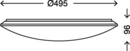 Verb plafondi Ø48,5