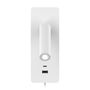 Gent USB-A+C Surface seinävalaisin valkoinen