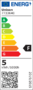 Led-kynttilälamppu E14 4,5W 2700K 3-step-DIM