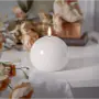Flamme Shine LED-pallokynttilä valkoinen