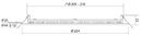 Airam Flat R Duo 225 IP44 18W 830/840 DIM