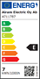 Airam Tubular led-lamppu 7W 806lm E27 840