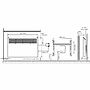 Lämmitin Ensto BETA5-BT-EB 500W K 39x59