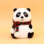 Panda LED pöytävalaisin RGB ladattava