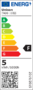 Kirkas led-kynttilälamppu E14 4,5W 2200K 3-step-DIM