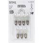 Led-varalamppu Universal E10 10-55V 0,2W 7kpl/pkt