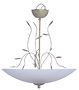 Pariisi-riippuplafondi, 48 cm ant.valkoinen, 3x E27