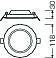 Ledvance Alasvalo Downlight Slim 6W 4000K