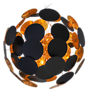 Riippuvalaisin Planet 2828990-4007 66cm musta