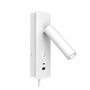 Gent USB-A+C Surface seinävalaisin valkoinen