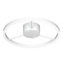 Wheels LED plafondi Ø 60 cm matta valkoinen
