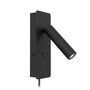 Gent USB-A+C Surface seinävalaisin musta